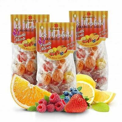 Mixed fruits candied fruit jelly with honey 150g