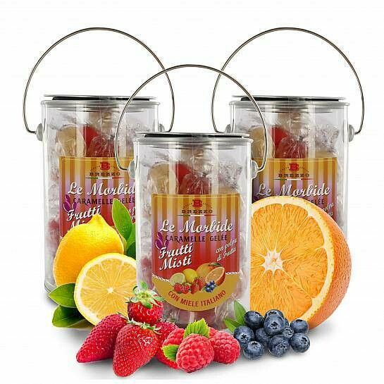 Mixed fruits candied fruit jelly with honey 170g