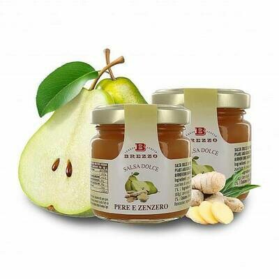 Pear and ginger jam for cheese 110 gr.