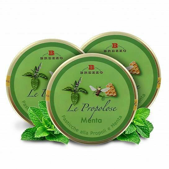 Propolis and mint candies in the form of tablets 35g