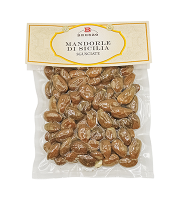 Almonds from Sicily in hermetic packaging 150 gr.