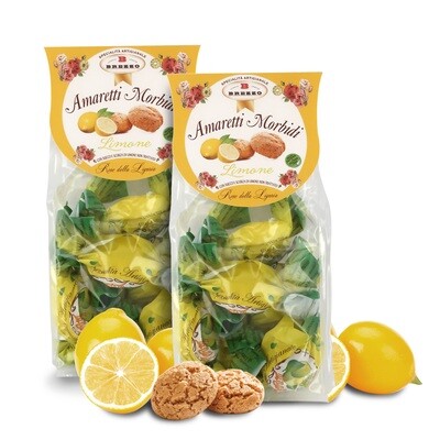 Soft lemon amaretti 150 gr.