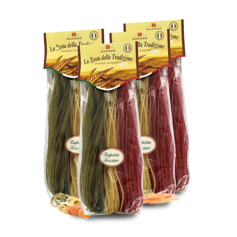 Pasta Tagliolini Tricolori 250gr.