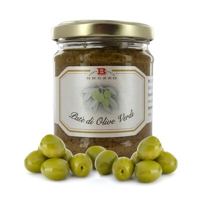 Green olives paste 180 gr.