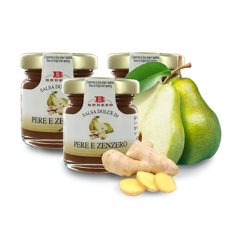 Pear and ginger jam for cheese 40 gr.