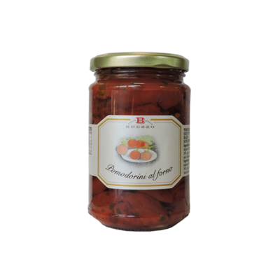 Semi-dried tomatoes in sunflower oil 280 gr.