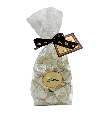 White chocolate truffles sweets 150 gr.