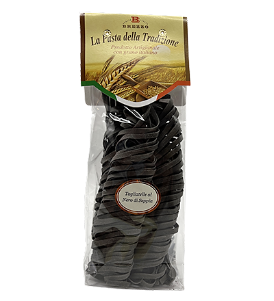 Pasta Tagliatelle with squid ink 250gr.