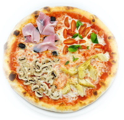 Classic Italian round pizza 30 cm