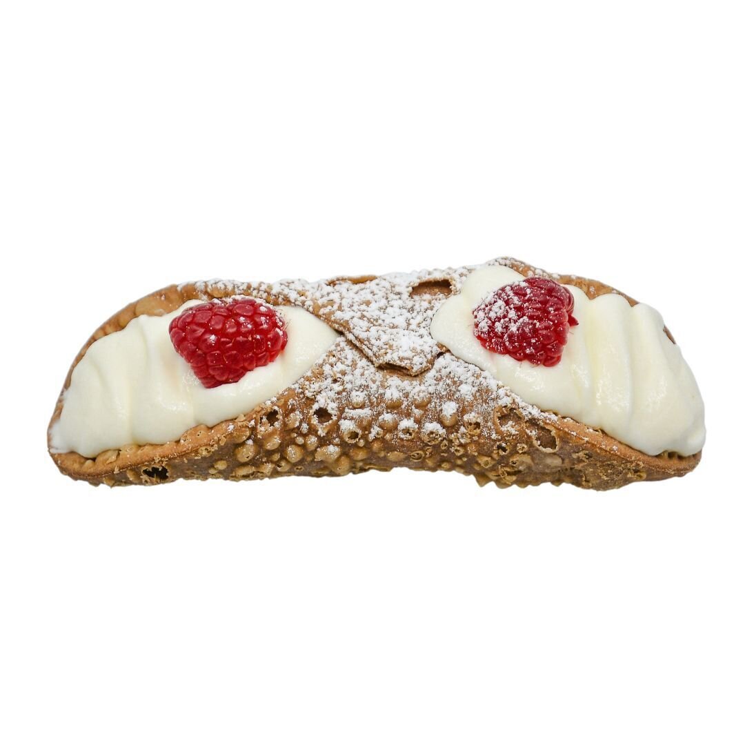Cannoli L size with classic cream and fresh berries