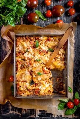 Lasagne, standard portion