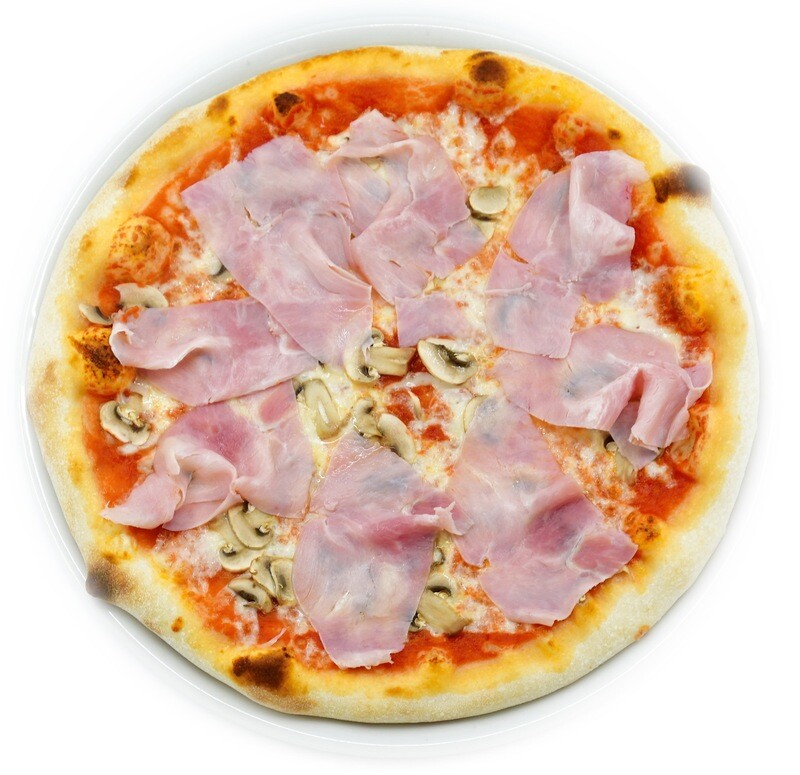 Prosciutto cotto with champignons 30 cm