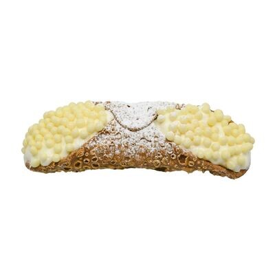 Cannoli L size with classic cream and white chocolate balls