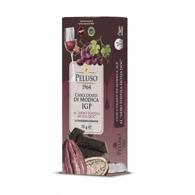 Chocolate of Modica IGP with Nero D'avola DOC