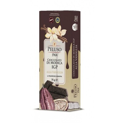 Chocolate of Modica IGP with vaniglia