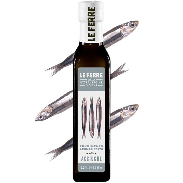 Extra Virgin olive oil with anchovies aroma and flavour 250 ml