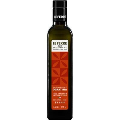 Extra Virgin olive oil CORATINA "Le Ferre" 500 ml