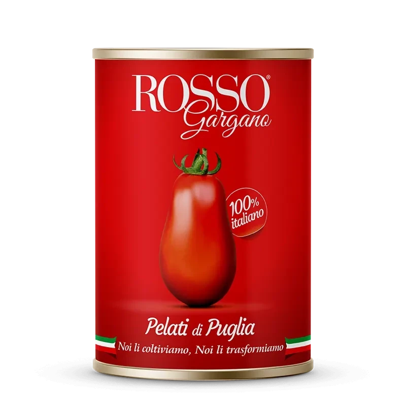 Tomatoes whole peeled in own juice 400 gr.