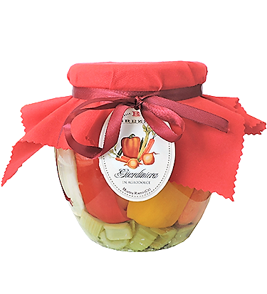 Sweet and Sour italian vegetables in marinade 1600 gr.
