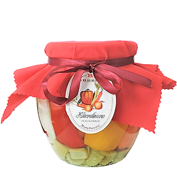 Sweet and Sour italian vegetables in marinade 1600 gr.