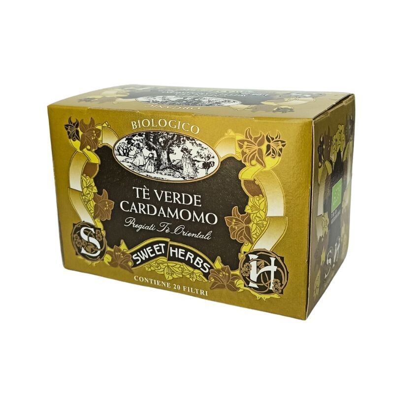 Green tea with cardamom tea BIO 20 tea bags
