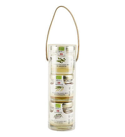 Gift set - Organic honey 3 x 35 gr.