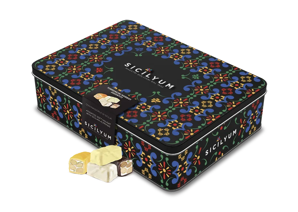 Gift selection of Sicilian nougat 220 gr. - 4 kinds