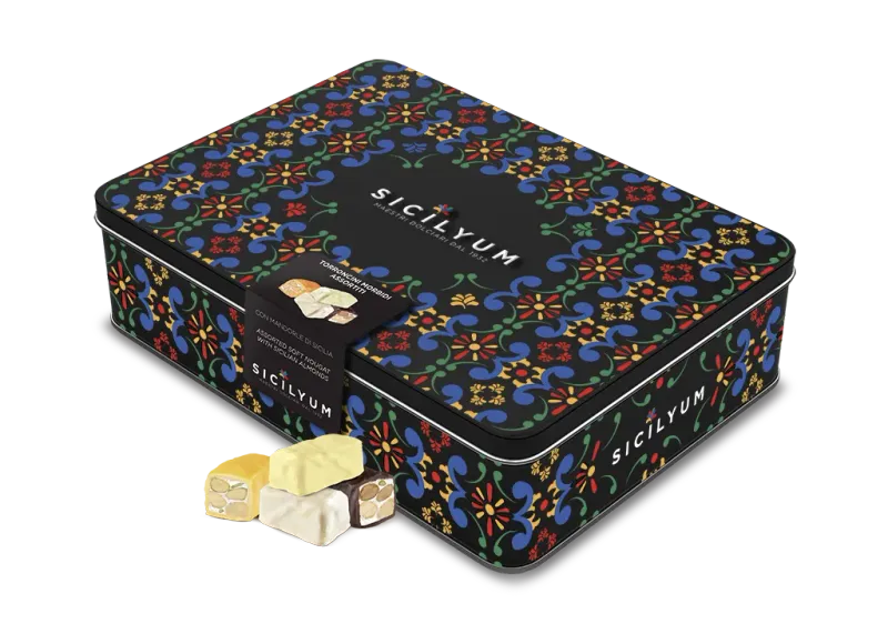 Gift selection of Sicilian nougat 220 gr. - 4 kinds