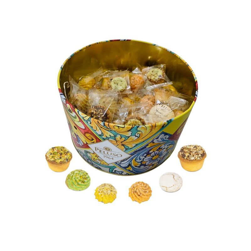 Gift box of handmade sweet delicacies from Sicily, assorted 1 kg