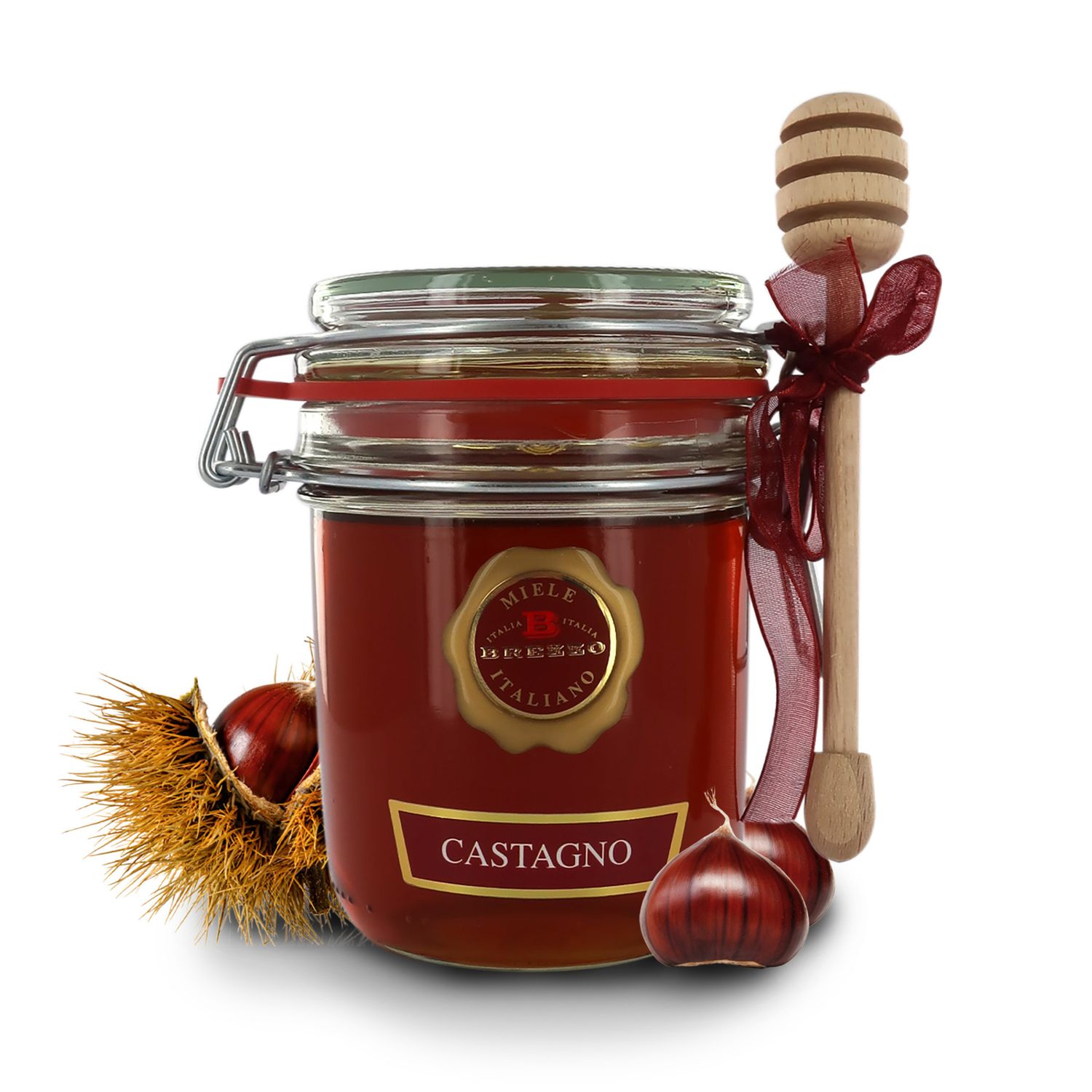 Chestnut blossom honey Exclusive selection 400 gr.