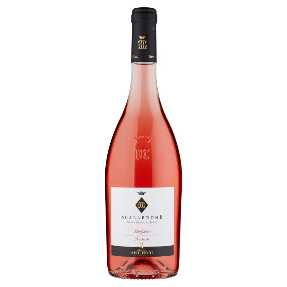 Scalabrone Bolgheri Rosato DOC • 12.5 % ABV • 0.75 L • dry rosé wine