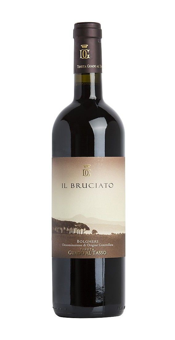 Antinori Il Bruciato Bolgheri DOC • 14 % ABV • 0.75 L • dry red wine