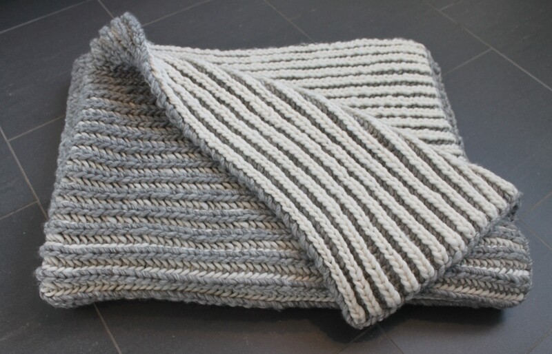 Chrysalis Brioche Blanket