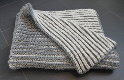 Chrysalis Brioche Blanket