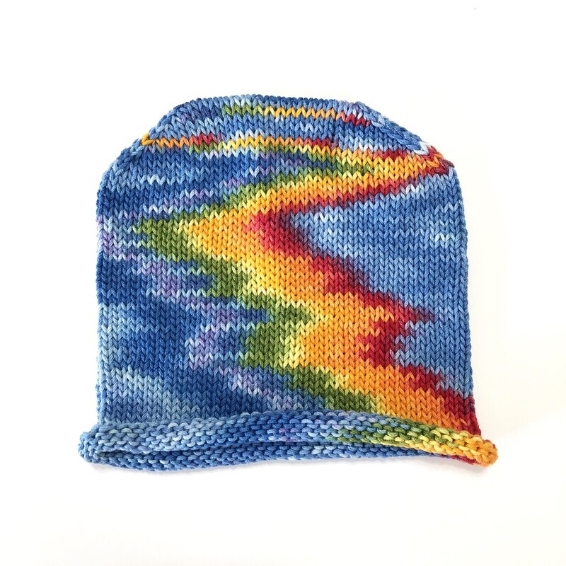 Tie Dyed Baby Beanie