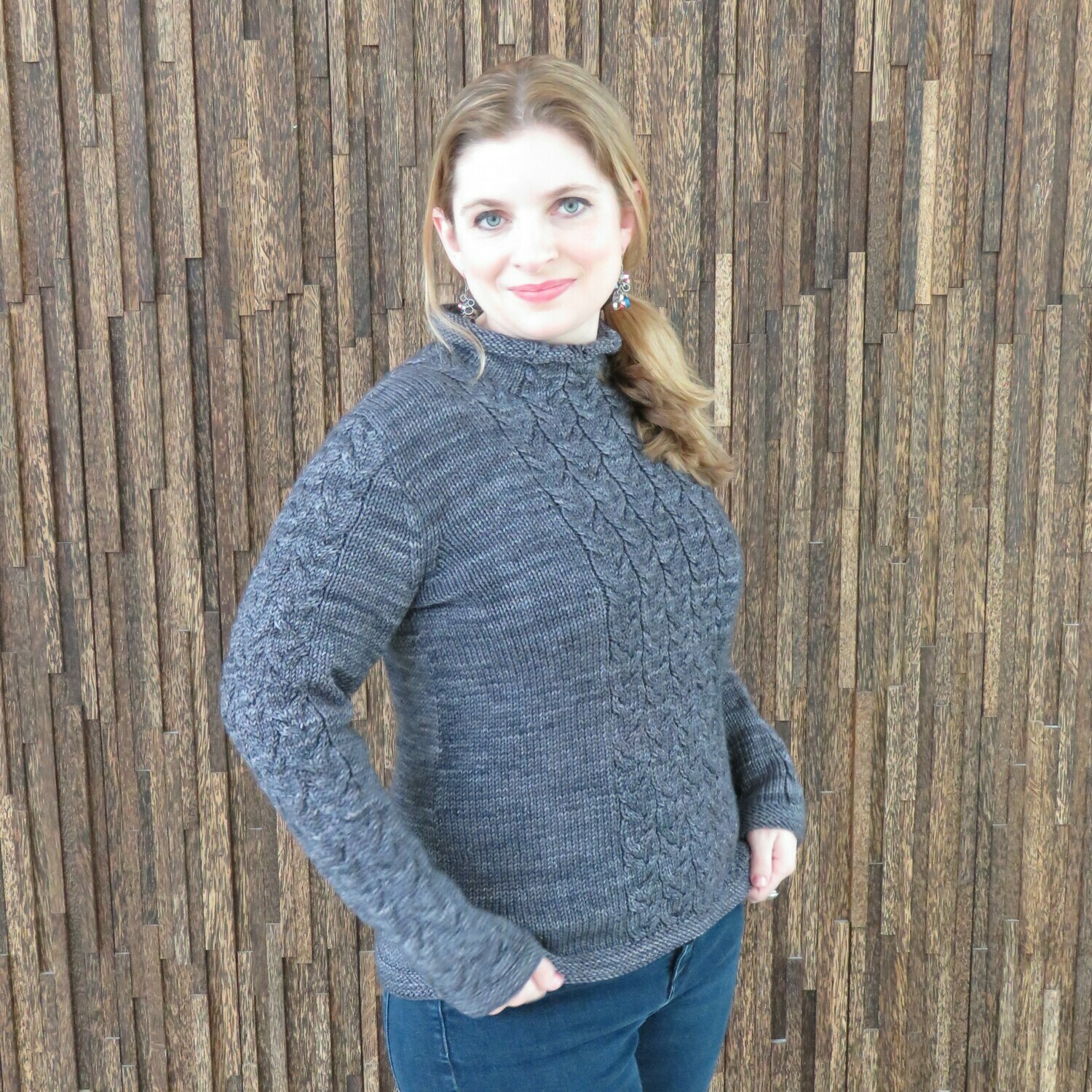 River Cable Pullover