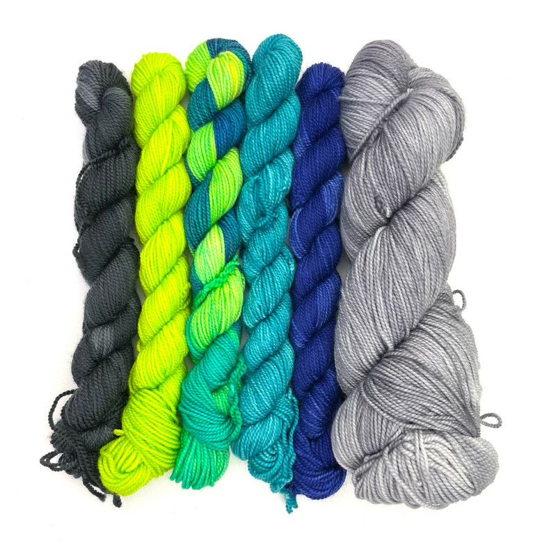 Shaina’s Shawl Bundle - Peacock