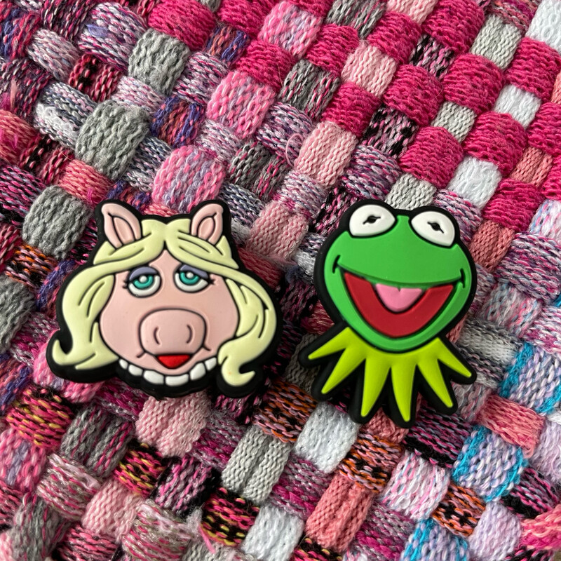Kermie &amp; Piggy Needle Stoppers
