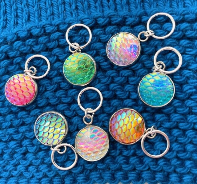 Mermaid Stitch Marker Set