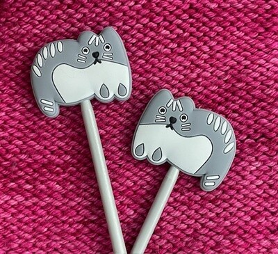 Big Kitty Cat Needle Stoppers