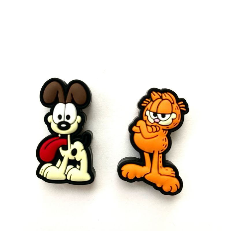 Garfield and Odie Knitting Needle Stoppers