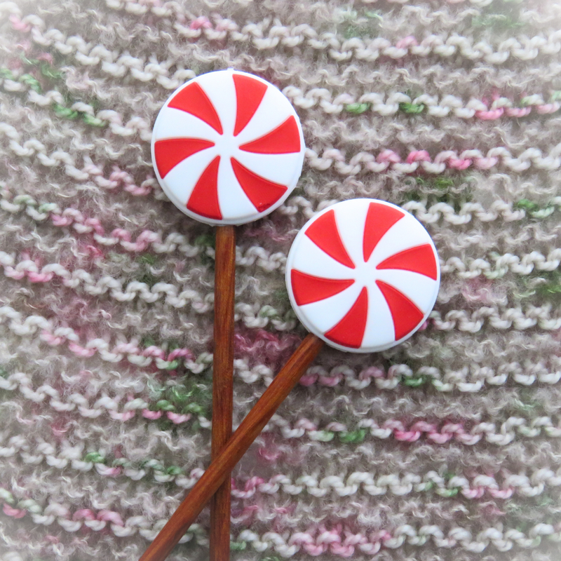 Peppermint Candy Needle Stoppers