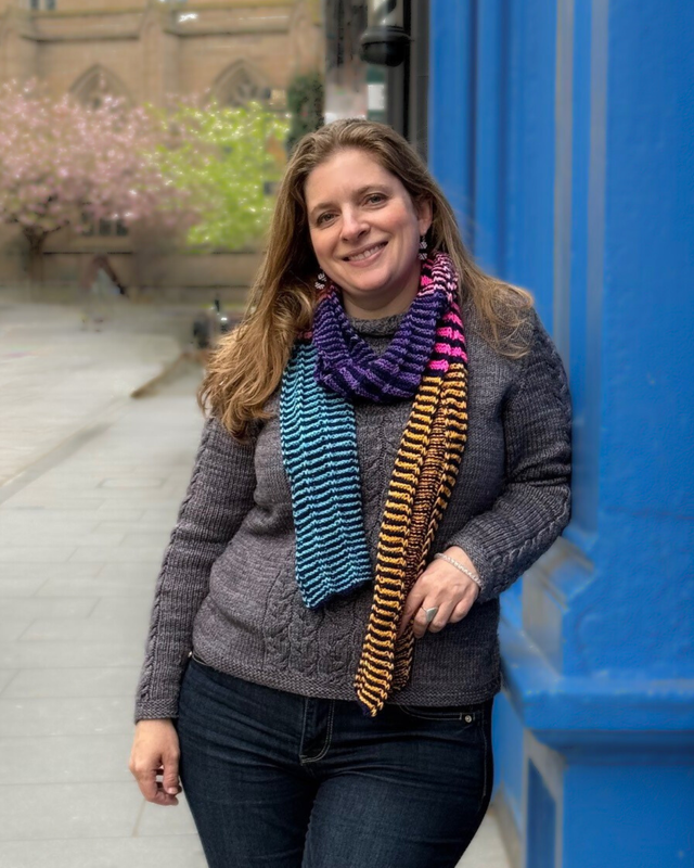 Rainbow Road Trip Scarf