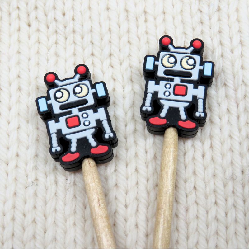 Robot Knitting Needle Stoppers