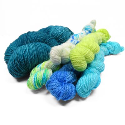 Shaina’s Shawl Bundle - Electric Teal
