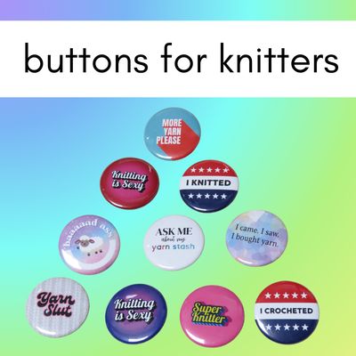 Buttons for Knitters