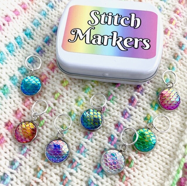 Mermaid Stitch Marker Set
