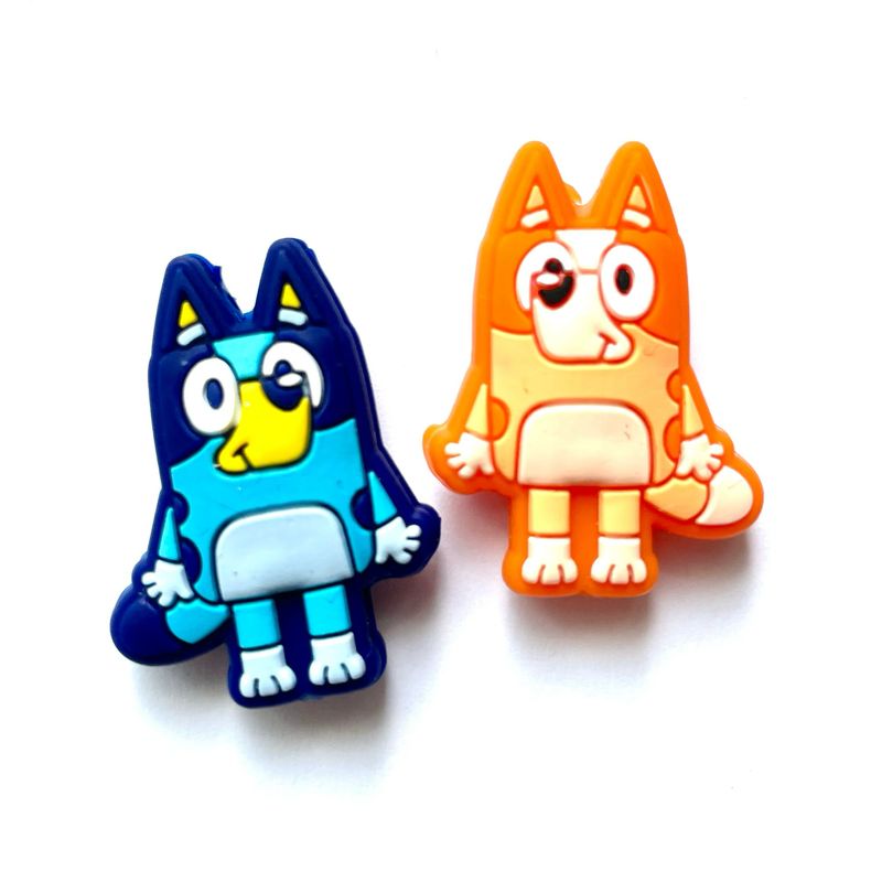 Bluey and Bingo Needle Stoppers