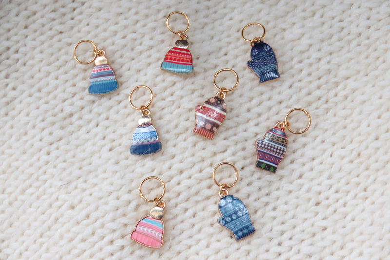 Winter Knits Stitch Markers