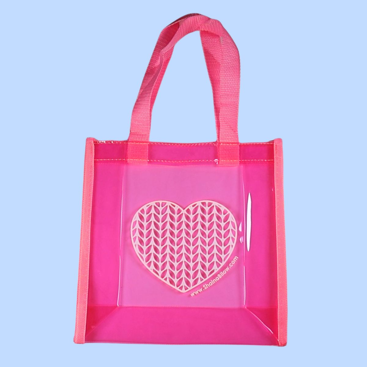 Shaina's Hot Pink Knitting Tote